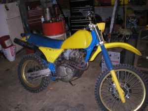 Picture of a 1985 Suzuki DR250